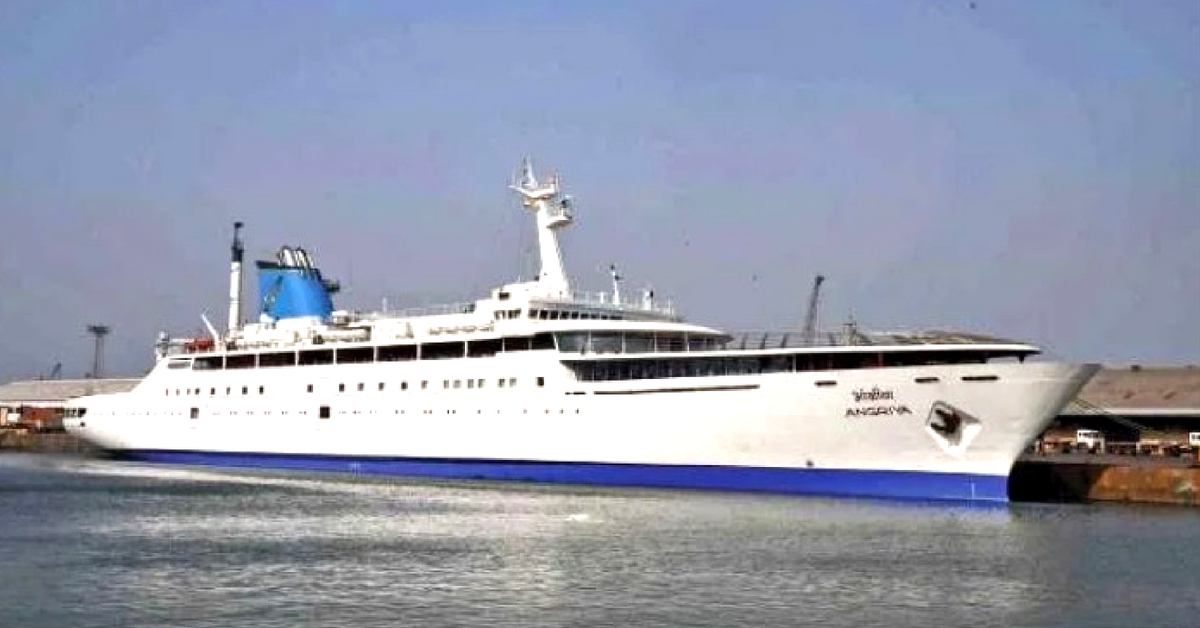 The Angriya cruise, from Mumbai to Goa, shall be a luxurious leisure-travel experience! Image Credit: Vilas Patne