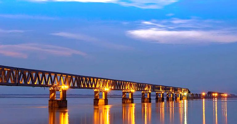 5 Things To Know About Bogibeel, India's Longest Road-Rail Bridge.