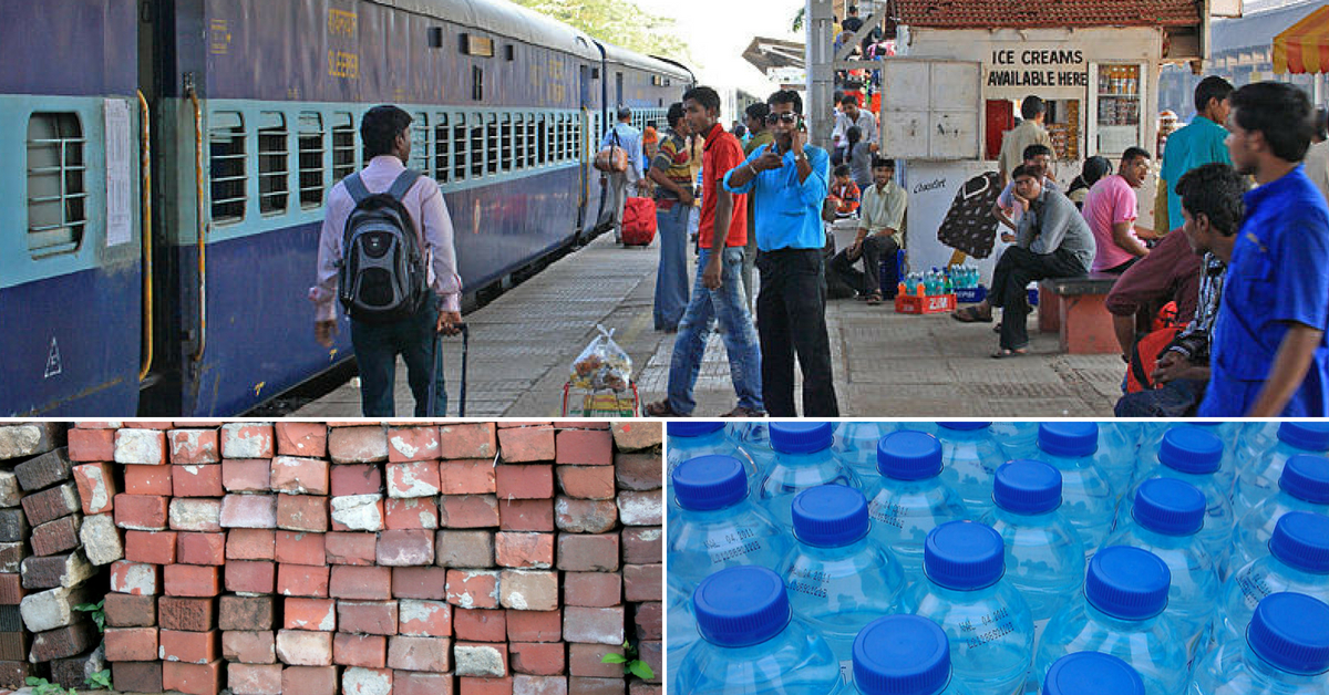 Indian Railways to Make Bricks from Waste Soil & Buy Back Plastic Bottles Soon!