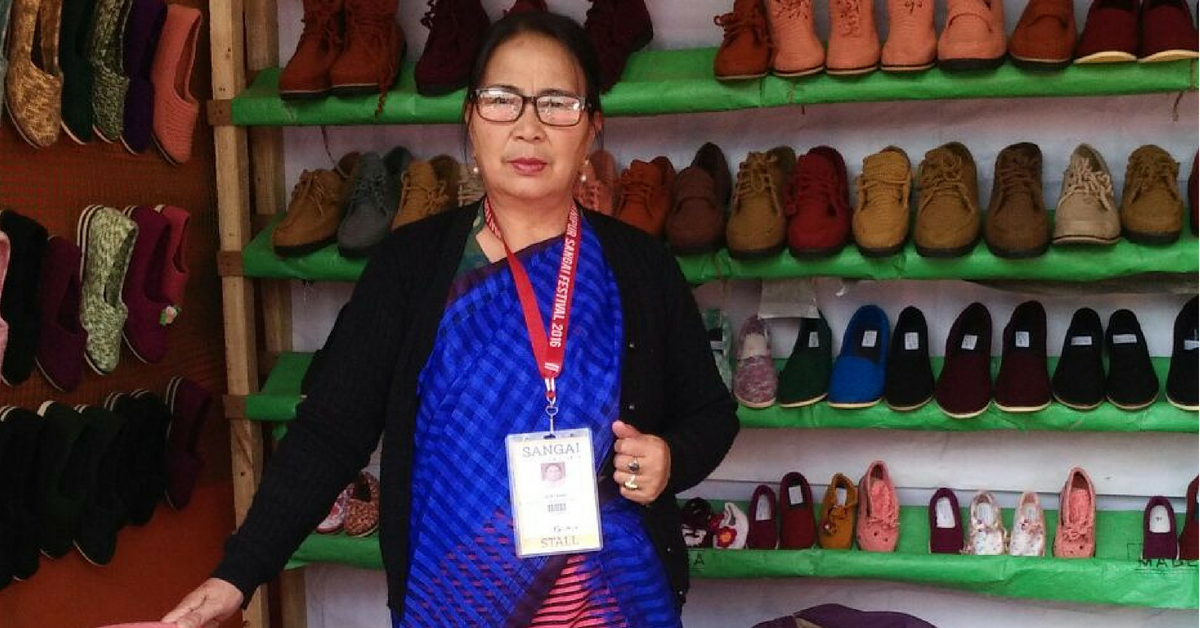 Once She Couldn’t Afford Shoes For Her Kid. Today, This Manipur Mom Exports Them!
