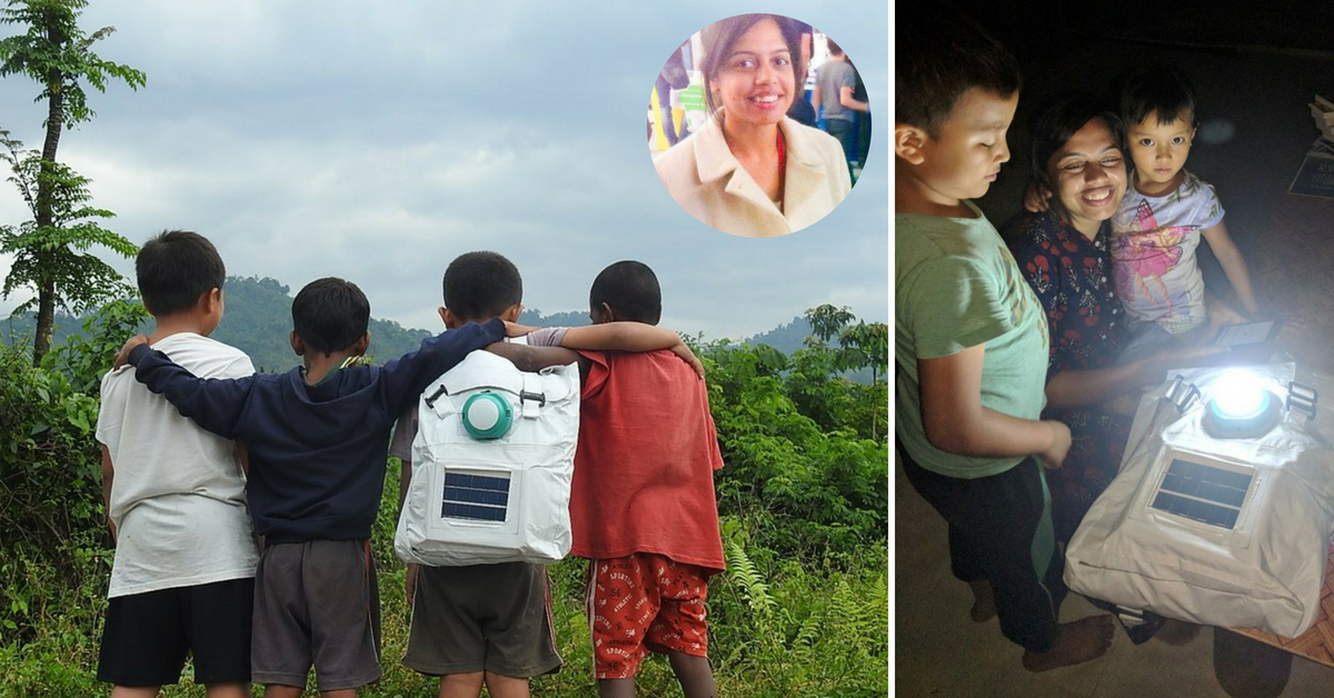 IIT Professor Designs Low-Cost Solar ‘Jugnu’ Backpack For Kids in Remote Regions!