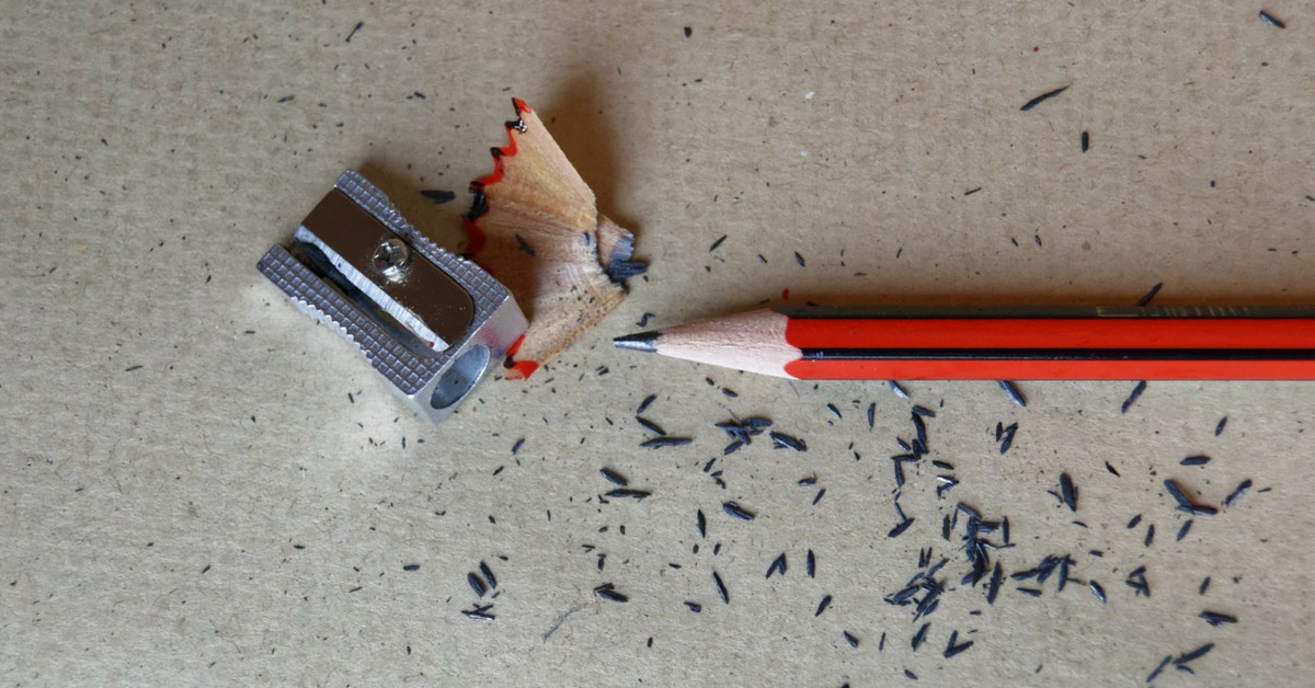 Pencil Recycles waste Wood