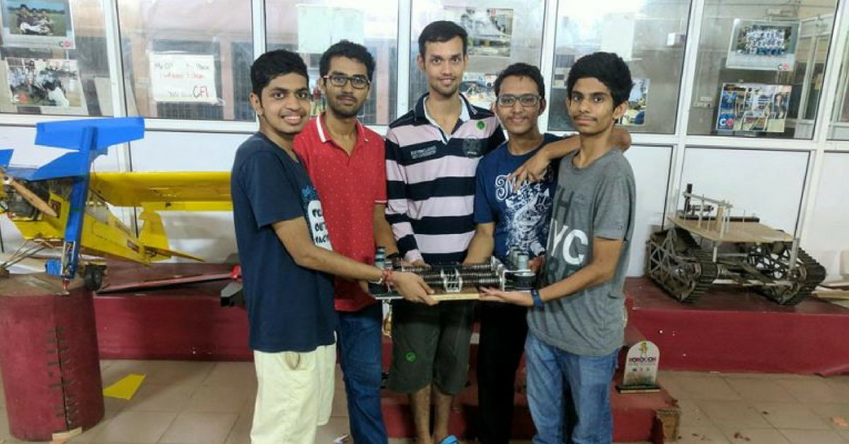 IIT Madras students develop robot to maintain train tracks