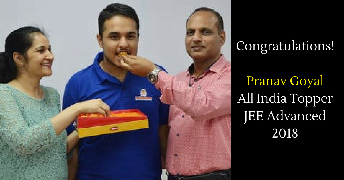 JEE Advanced Result Declared: Panchkula Boy Pranav Goyal is All India Topper!