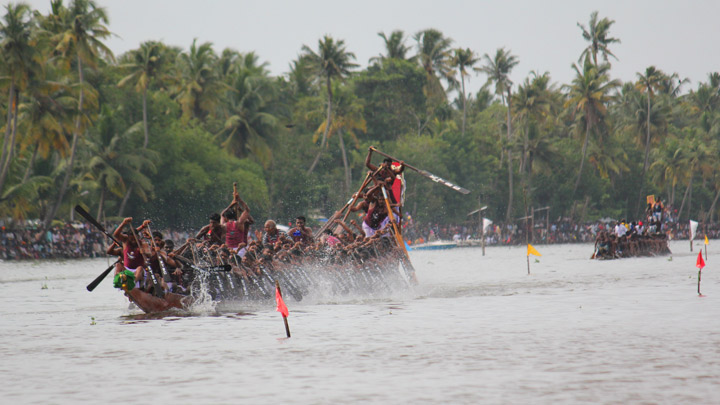 Nehru Trophy boat race. (Source: Kerala Tourism)
