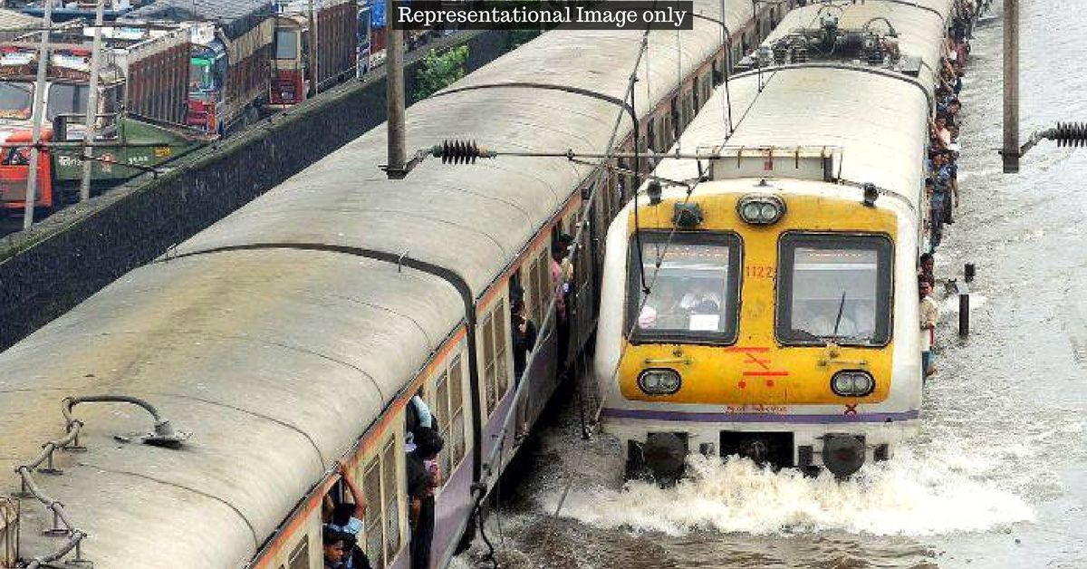 Central Railway waterproof loco engine trains