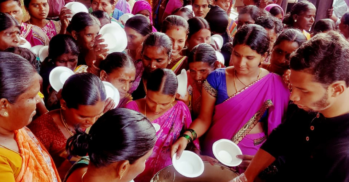 Hyderabad's Sujathullah feeds people free breakfast in hospitals in the city.