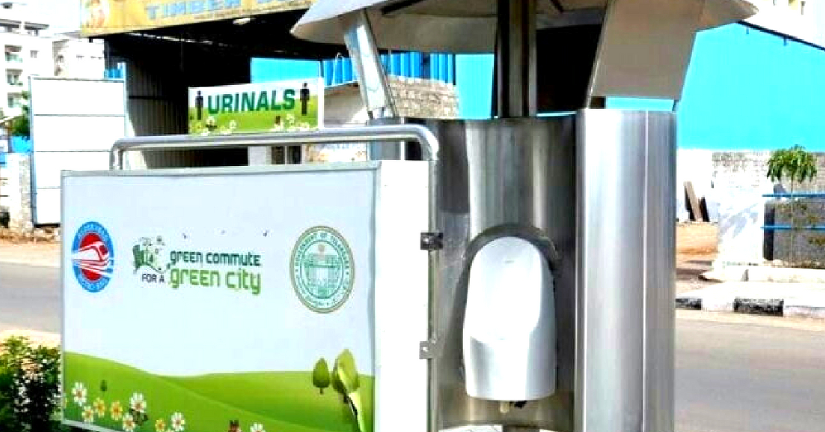Hyderabad's odourless urinals will help the environment.Image credit: Nftv Channel