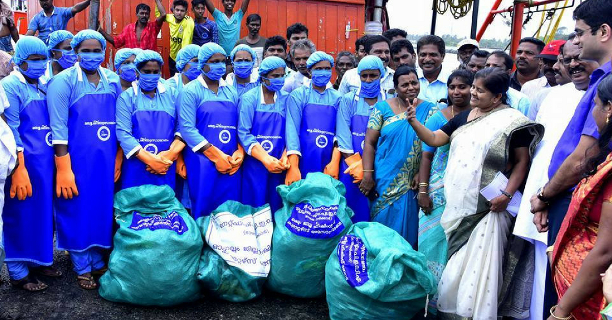 Kerala Fisherfolk Collect 25 Tonnes of Ocean Plastic, Use It for Road Surfacing!