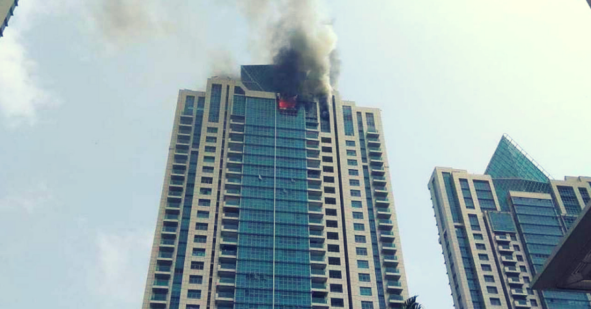 Fire in Mumbai High-Rise: Guards Turn Saviors, Climb 31 Floors to Evacuate Residents!