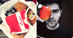 Inspiring Mumbaikar Collects Uneaten Food From Flight, Feeds Underprivileged!