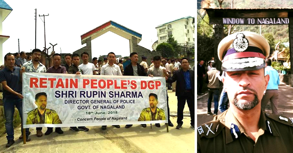 Defying its Govt, Nagaland Comes Out in Support of its Beloved ‘People’s DGP’!