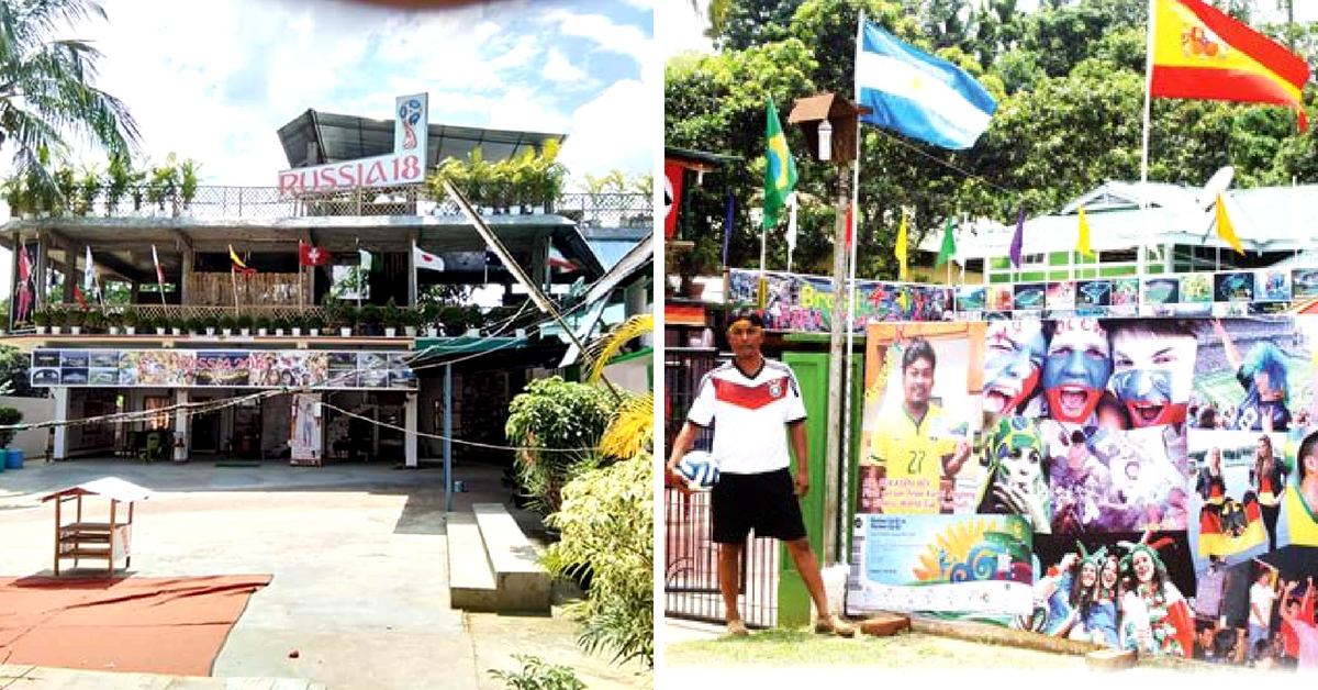 Assam Man Takes Rs 15 Lakh Loan, Builds Giant Hall To Screen FIFA Matches!