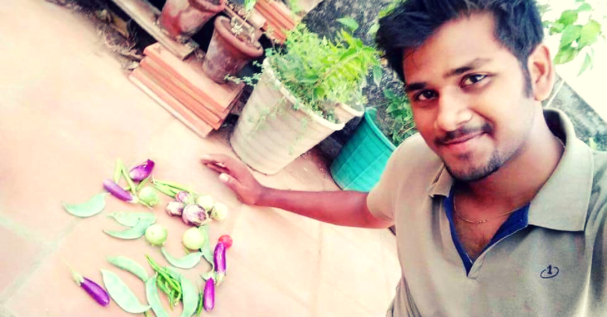 Chennai Boy’s Love for Gardening Now Helps City Folks Grow Their Own Food!