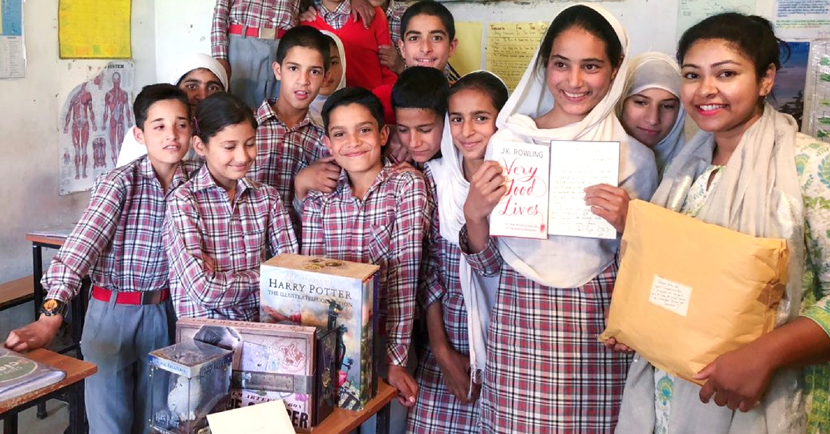 JK Rowling Sends Handwritten Note, ‘Hedwig’ & Boxful of Gifts to J&K School!