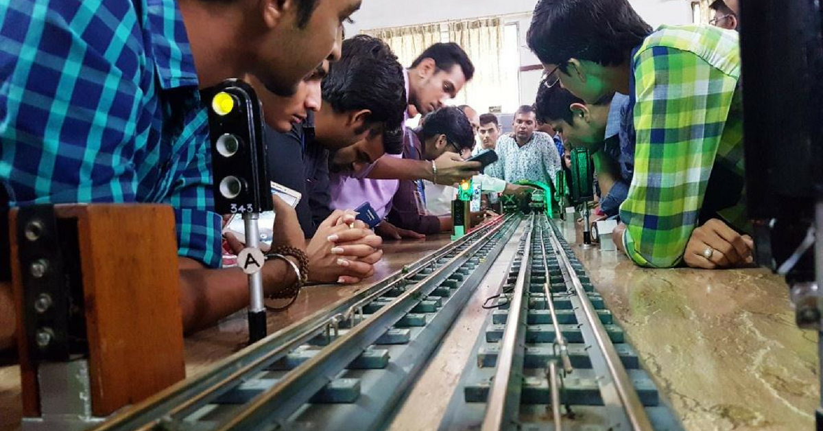 Students attend a session at the National Academy of Indian Railways, in Vadodara has a beautiful campus. Image Credit: National Academy of Indian Railways. Image Courtesy: National Academy of Indian Railways, in Vadodara has a beautiful campus. Image Credit: National Academy of Indian Railways