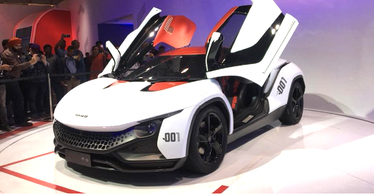 Tata Motor's Racemo concept, continues the company's foray into electric vehicles.Image Credit: Soham Sen