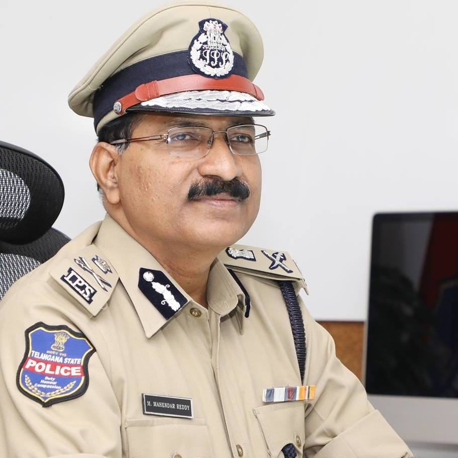 Telangana Police DGP M Mahender Reddy (Source: Facebook/Telangana State Police)