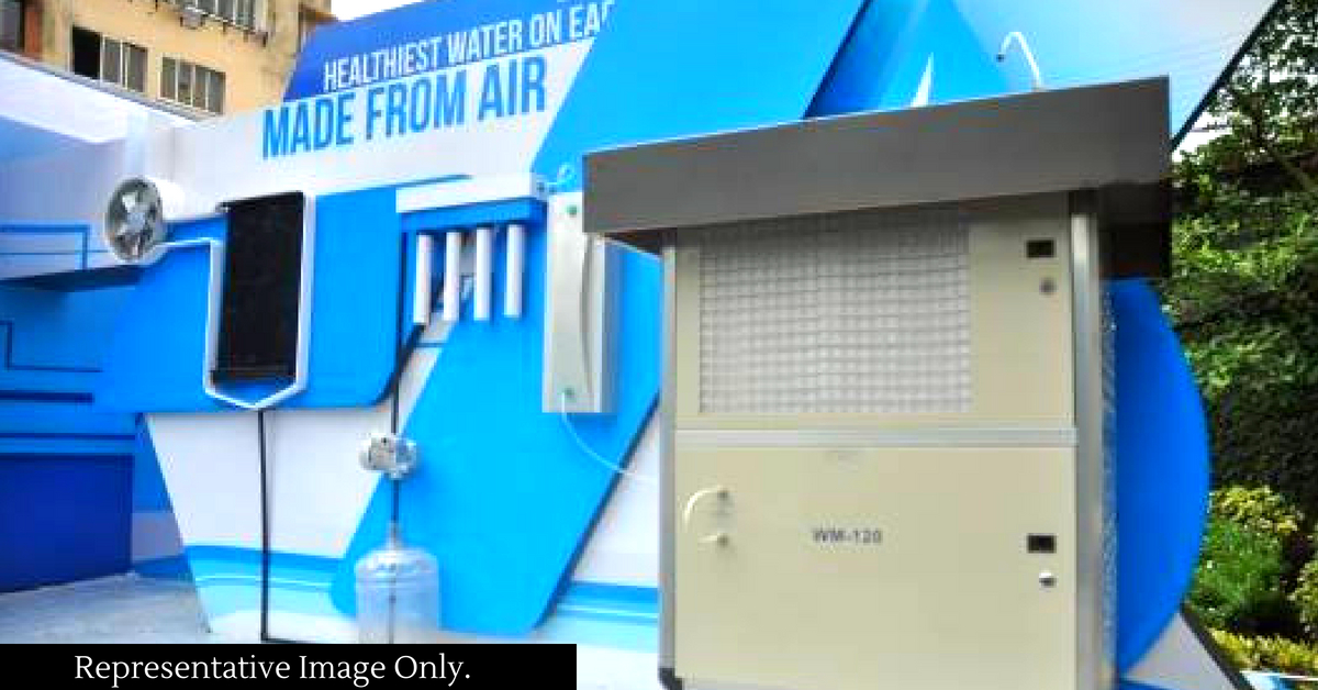 The Hyderabad-based low-cost device, can extract water from thin air. Representative Image Only. Image Credit: <a href="https://www.facebook.com/BRAND.ACTIVATE/photos/p.873528009326992/873528009326992/?type=1&amp;opaqueCursor=AbqP-rN7XNKQn8IlGbtRCjYtr1KI1dz_0BpyYSluJQcFT7iaGefKy8qBRRgc-JATO7umyQM8hUyIQVZczc6-5Ib7_ozSP4DyXVLpxHVhSR8-NZLgpPFd9Jp6j-EQr9_nTKVALZ43vqajkFXcbcUzfxGTZL7k-Tj7ZRW7AQoKgf1N_wtl9sihzimdnH3Dv5lR3cohifn03CzsvpGF1u9ljvit8nMBAIgAOd7shdK0yg0vkUVYrnQ9DfxddGSZp_8LKUXoJgv9vER0TwimdaDQ5EsTZOuJXPZ0--udX6buI-XFdkB8M98MZdcV_En288v-CSfz7DIOv-_sTu2KttauTOXqoIc9bKWLCudQ4vZPv_838Du2Cj_acK87TrLM2V2CUqtgm9OCAFH1sKmb4fiRQ1ULsqkvE1TJb99tWc_ZizhO8w&amp;theater">Brand.Activate</a>