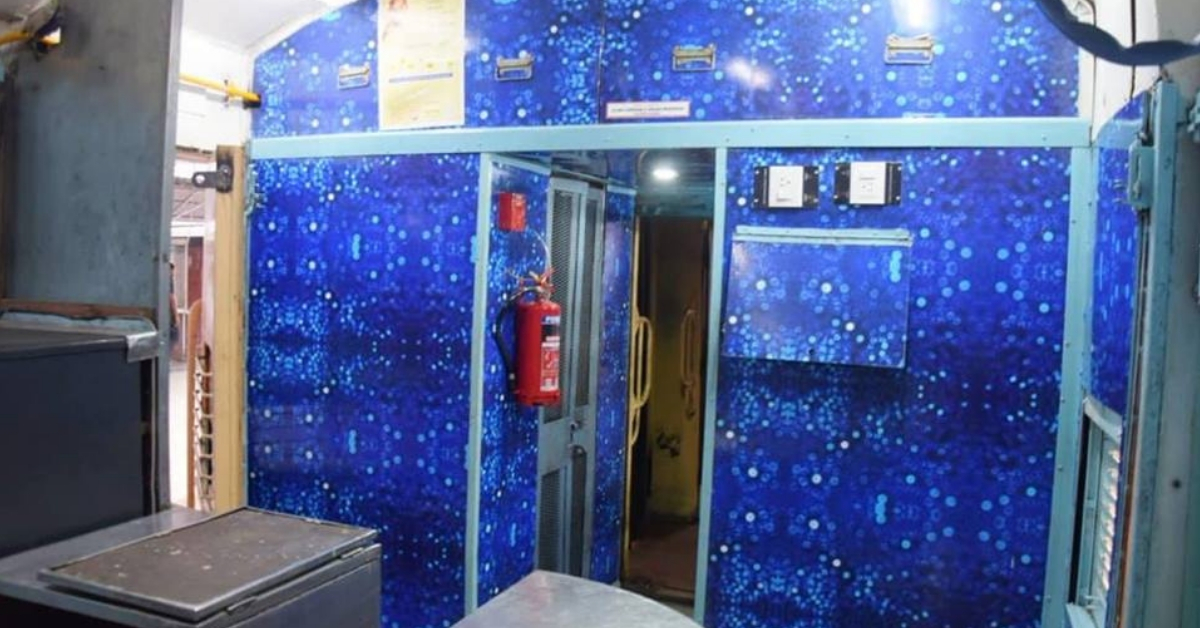 The interiors of the Utkrisht train are pleasing to the eye. Image Credit: Ministry of Railways