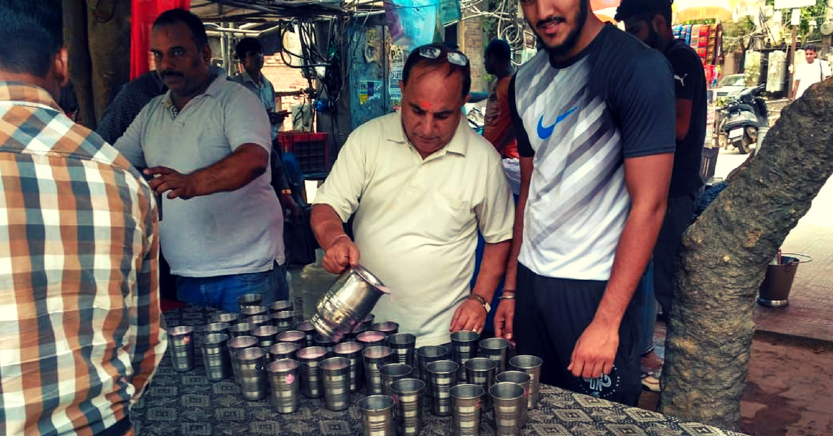 Gurugram Lady Opens ‘Crockery Bank’ for Steel Utensils to Reduce Plastic Waste!