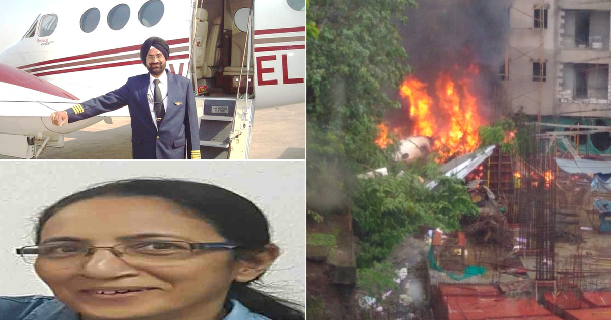Ghatkopar Crash: Pilots Steered Away From Homes, Saved Lives at Cost of Own!