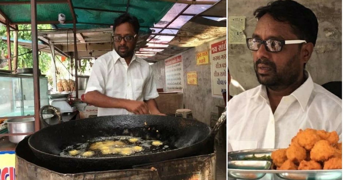 pakoda Vadodara man