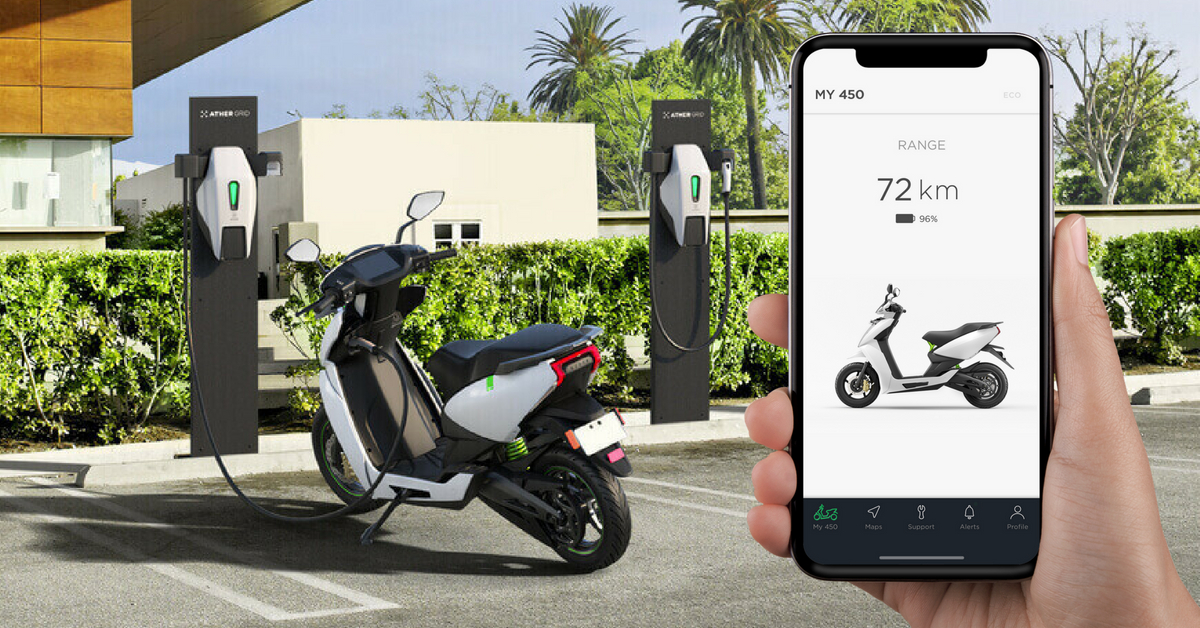 Ather Grid Electrical charging stations