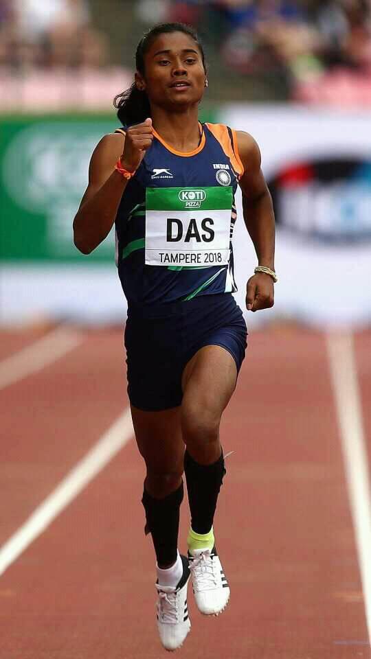 Hima Das scripts history, becomes first Indian woman to win gold in