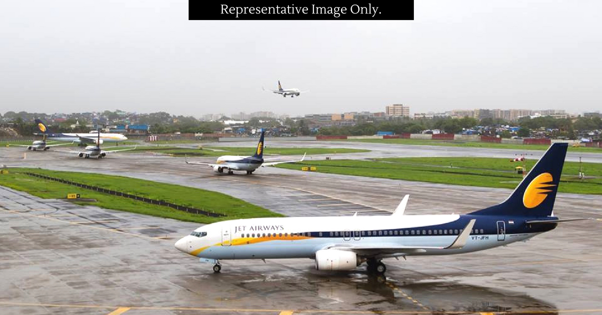 A passenger suffered a heart attack on a Jet Airways Mumbai-London flight.Representative Image Only. Image Credit: Jet Airways.
