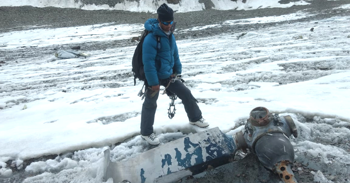 Mountaineers on Himachal Glacier Discover Soldier Killed In 1968 Plane Crash