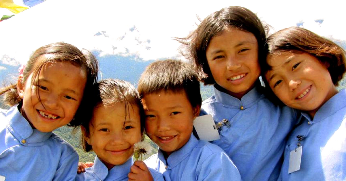 Kids from the Jhamste Gatsal Children's Community. (Source: Jhamste Gatsal Children's Community.)