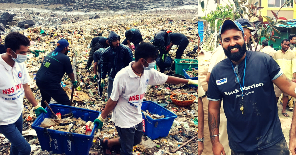 Beach clean up Worli fort Mumbaikars