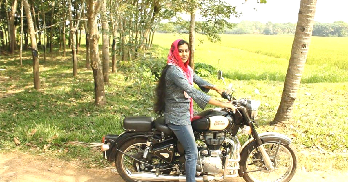 Redefining Norms, This Kerala Biker Woman’s Powerful Videos are Saving Lives!
