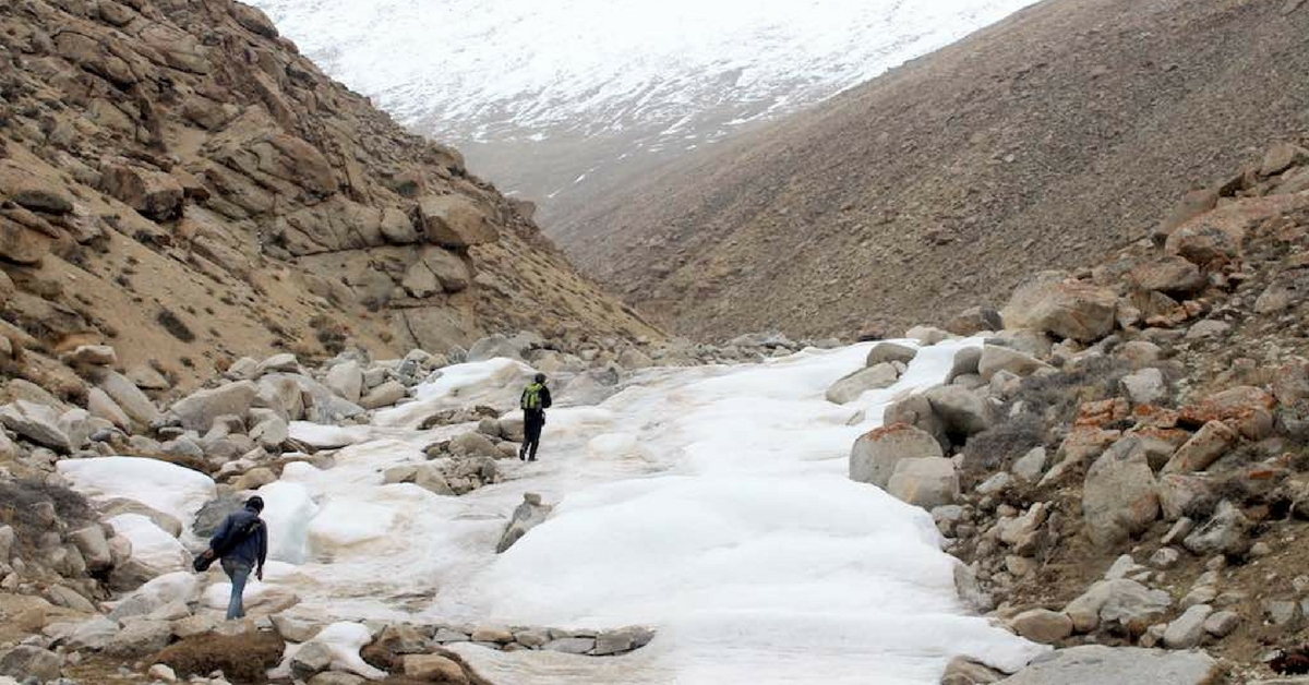 Receding glaciers (Source: The Better India)