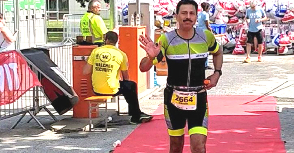 Maj Gen Dogra Becomes the First Indian Army Officer To Complete Ironman Triathlon!