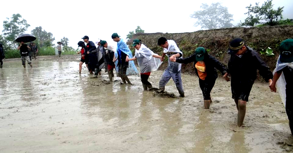 School kids at the Summer Farm School. (Souce: Facebook/North East Network)