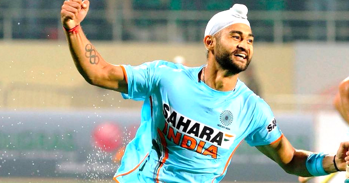 Sandeep Singh, who played for the national men's hockey team in India, has got a movie 'Soorma' coming out, based on his story. Image Credit: Sandeep Singh
