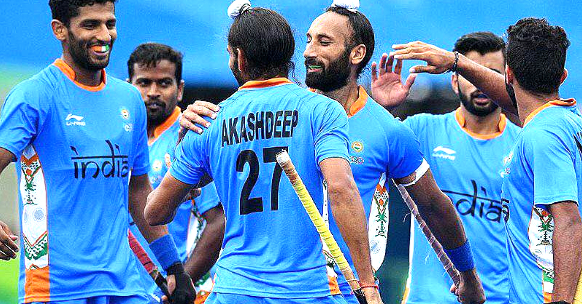The Indian Hockey Team, blew the Pakistani team away, with a 4-0 victory. Image Credit: Silver battery