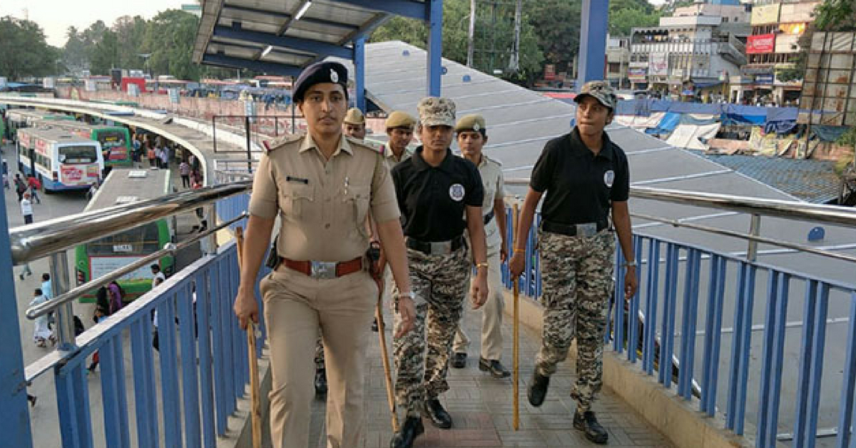 The Obavva squads will be promoting women's safety in Karnataka, patrolling key areas. Image Credit: Ravi D Channannavar, IPS