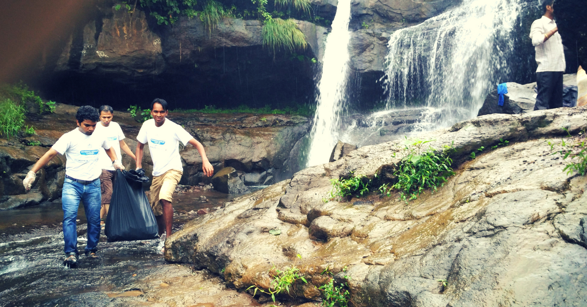 This Waste Warrior From Mumbai has Cleaned 6.7 Tonnes of Trash From 11 Waterfalls!
