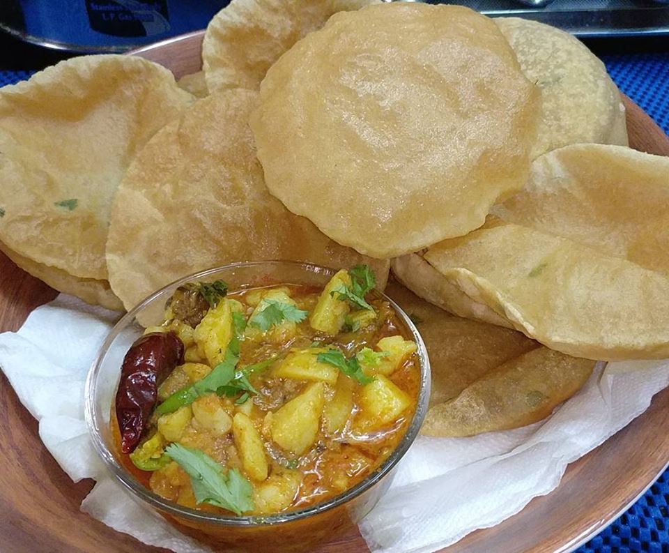 Aloo Puri. For representational purposes only. (Source: Facebook/zaika dilli 6)