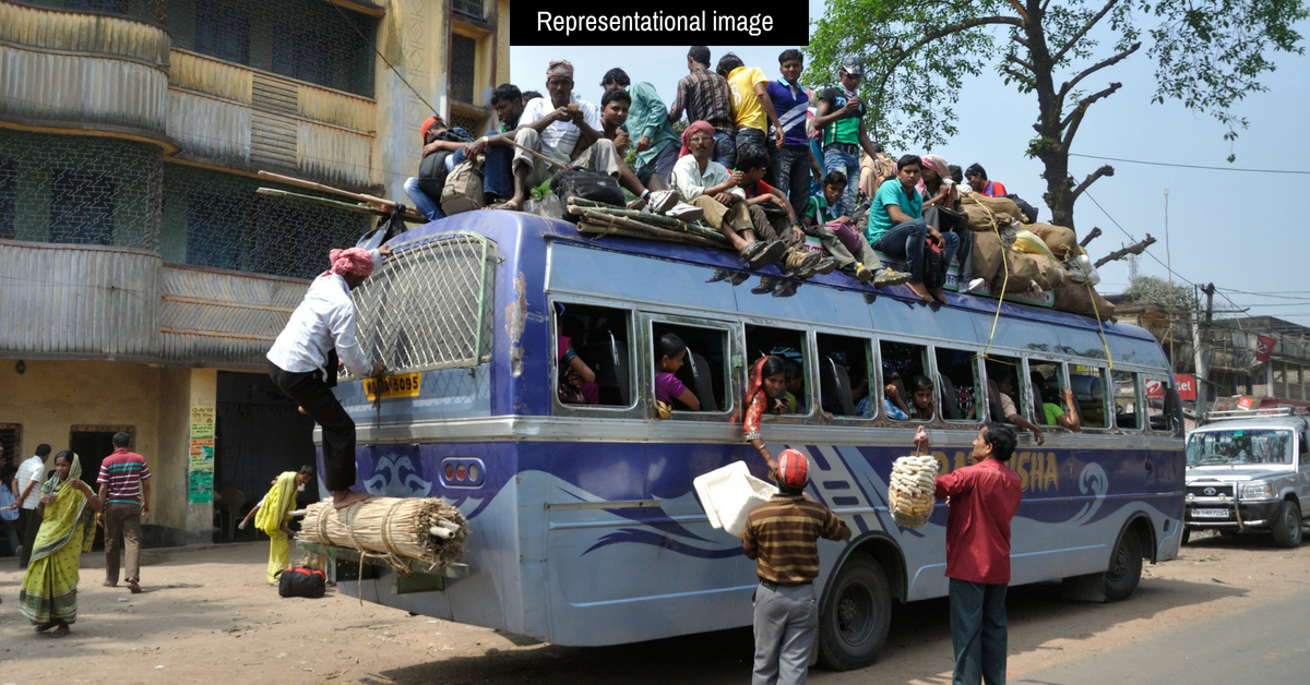 bus stand Harayana village (1)