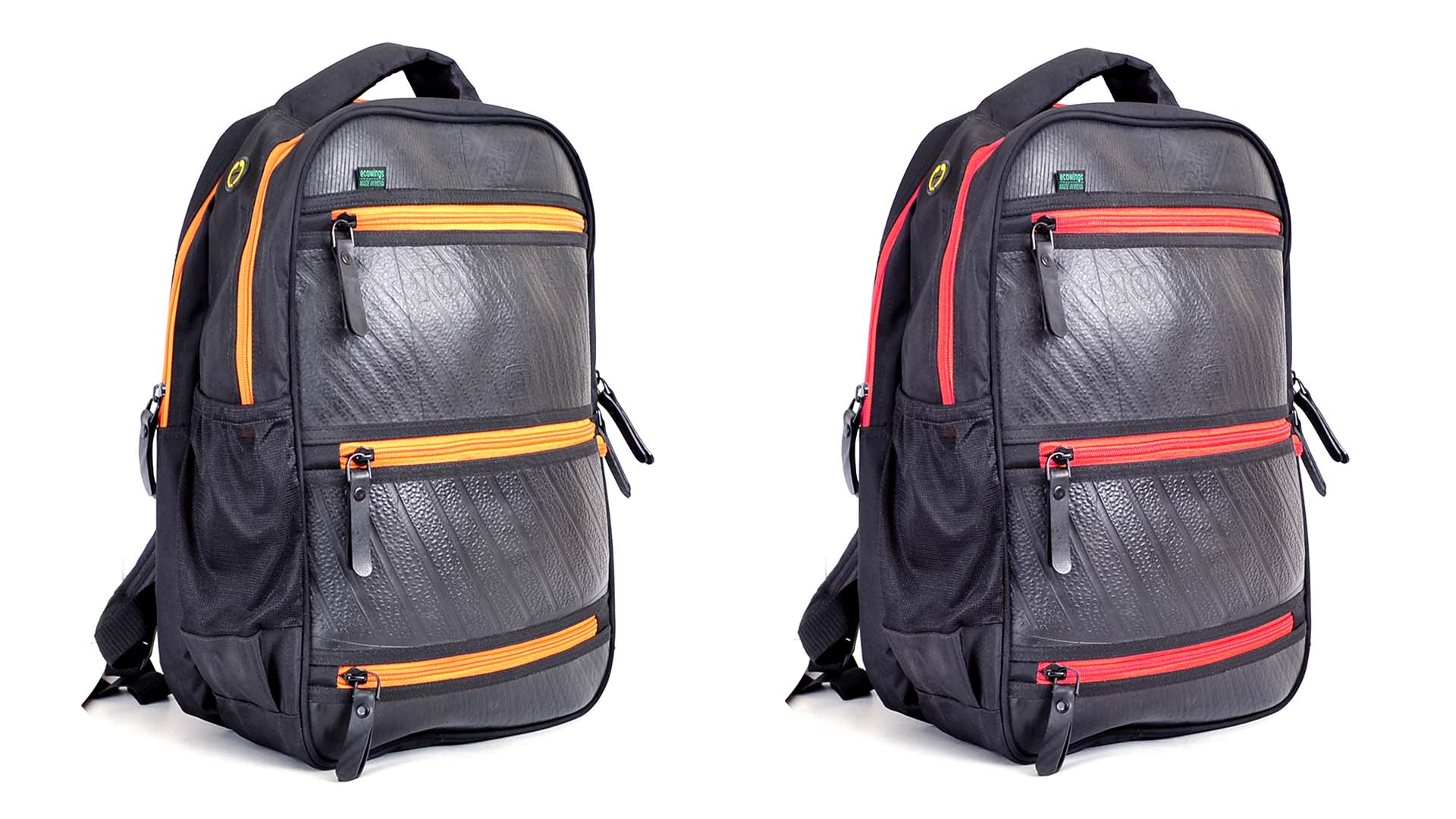 Buy Upcycled Tyre Backpack online at The Better India