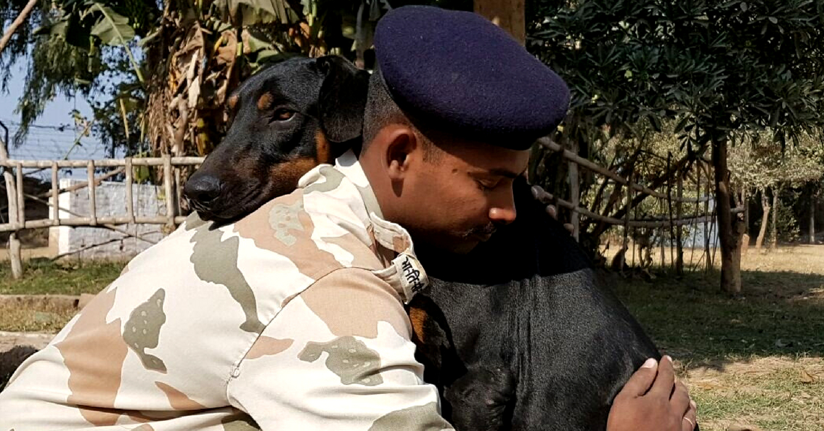 Brave K9 Sniffs out 20 Kg Bomb Planted by Maoists, Saves Lives of His ITBP Squad!
