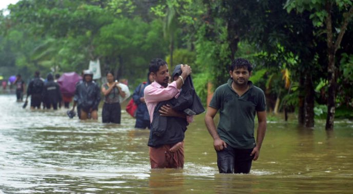 Kerala Floods-2018 (Source: Twitter/nerdy)