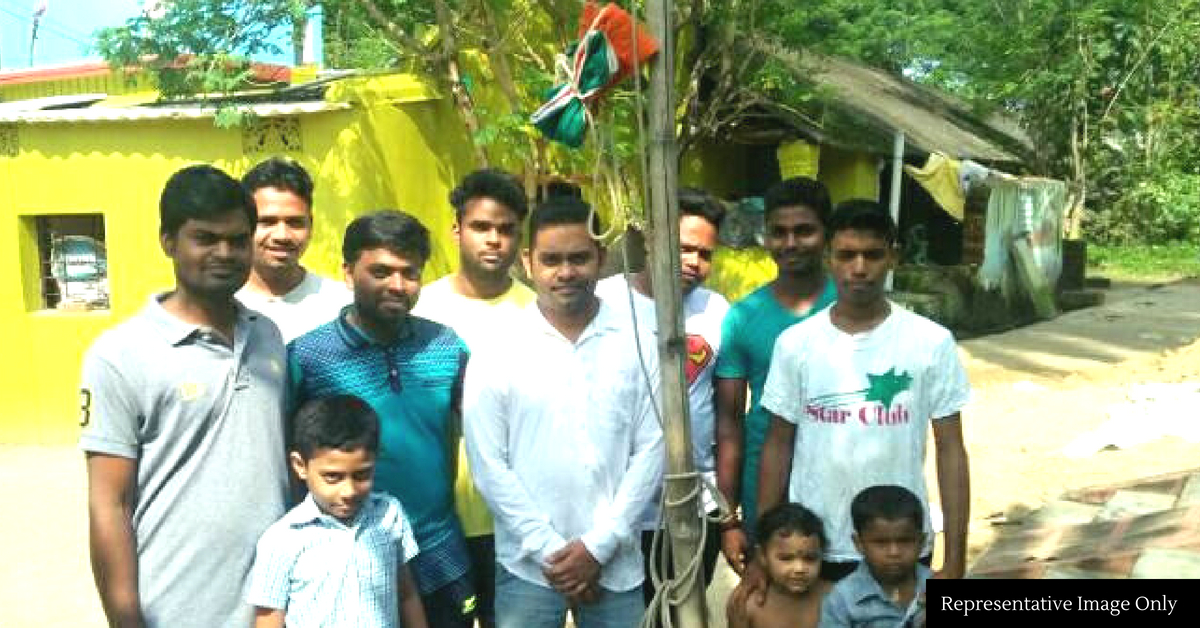 In a Bihar village, Independence Day is celebrated with much fervour on 15th and 16th August. Representative Image Only. Image Credit: Satya Sandip Lenka