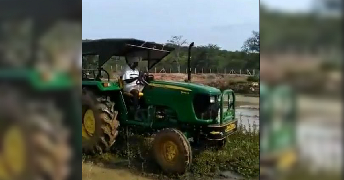 Watch: Madras HC Judge Goes Back to Roots After Retirement, Ploughs Farm With Aplomb!