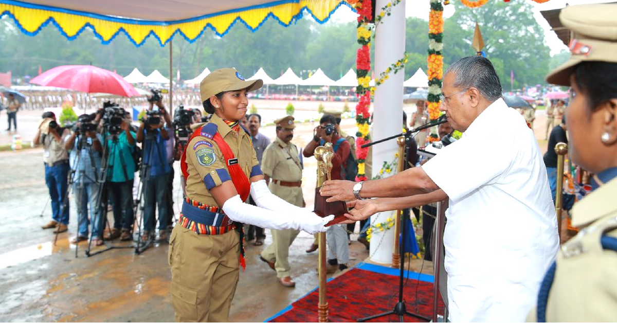 Orphaned as a Child, Today She Is the Best Cadet in Kerala’s 1st All-Woman Police Battalion!