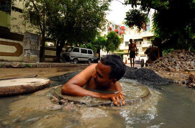 Manual Scavenging. For representational purposes only. (Source: Facebook/Nyaaya)